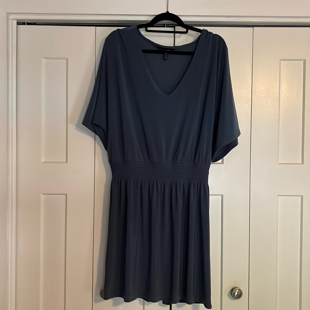 Blue mini dress, like new- worn twice.